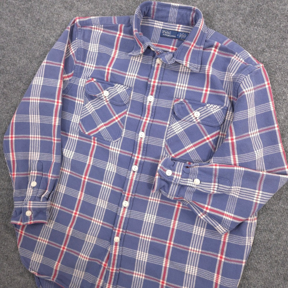 Polo by Ralph Lauren Blue Plaid Button Down Shirt